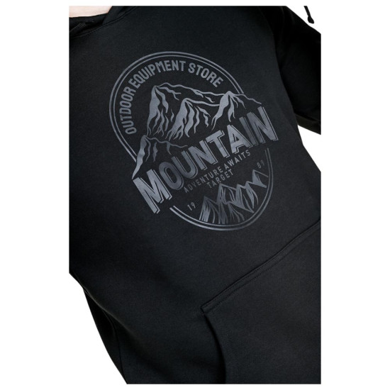 Target Ανδρικό φούτερ Fleece Hoodie ''Mountain''